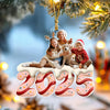 Custom Photo Family Christmas Acrylic Ornament HA75 897924