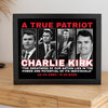 The Greatness Of Our Nation - A True Patriot Charlie Kirk Picture Frame HO82 65800