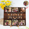 Custom Photo You Are The Best Mom Personalized Mother's Day Gifts 2-Layered Wooden Plaque CH07 911136