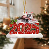 Custom Family Photo Acrylic Ornament Christmas Gifts For Dad, Mom, Grandpa, Grandma HA75 897928