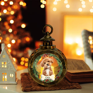 Custom Dog Photo - Personalized Custom Candlelight Lantern Ornament For Dog Lovers HO82 894936