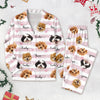 Custom Pet Photo Christmas Pajamas for Pet Lovers LM32 669811