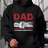 Custom Name Dad With Kids Hand-in-Hand Dark Shirt – Personalized Father’s Day Gift LM32 899613