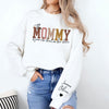 Custom Name This Mama Wears Her Heart On Her Sleeve - Personalized Sleeve Sweatshirt LM32 899091