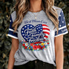 Personalized Best Mom Ever Faith Family Freedom AOP Shirt HO82 902130