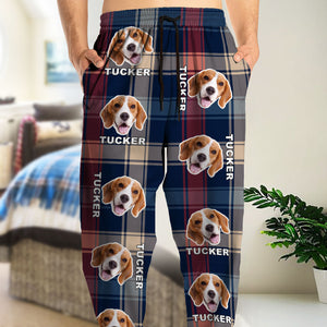 Custom Pet Photo Flannel Style Personalized Sweatpant For Dog Lovers Cat Lovers CH07 896104
