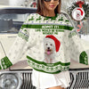 Custom Dog Photo Admit it! Life Would Be Boring Without Me Ugly Sweater CH07 896286