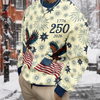 Personalized USA 250 Anniversary Eagle 1776-2026 Ugly Sweater TH10 171101