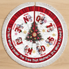 Custom Snowman Hearts Shine Together This Christmas Family Tree Skirt HO82 900062