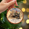 Custom Photo The Year I Went on My First Hunt Wooden Ornament, Personalized Hunting Keepsake TH10 171357