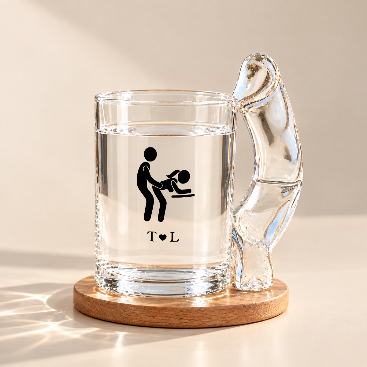 Personalized Thanks For All The Orgasms Naughty Glass Mug CH07 180634