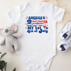 My 1st 4th Of July Baby Onesie, USA 250th Anniversary CH07 911970
