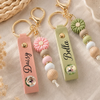 Personalized Custom Photo And Name Memorial Beaded Keyring For Pet Lover TH10 170803