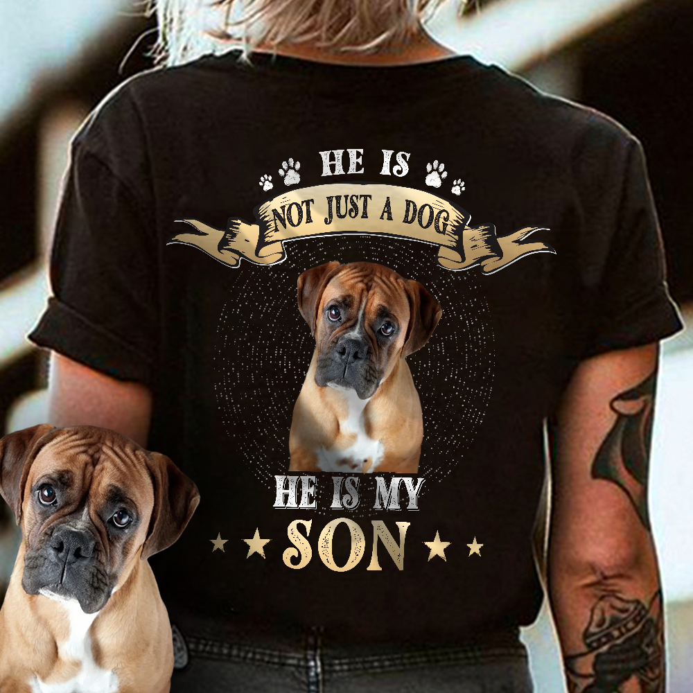 Custom Photo Not Just A Dog But My Kid Back Shirt For Dog Lover TH10 892589