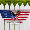 Custom Family Name 250 Years of Blessing 1776 2026 USA Patriotic Non-Pleated Fan Flag HA75 920750