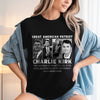 Prayers Up for Charlie Kirk Great America Patriot Memorial Dark Shirt HO82 65740