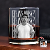 Personalized Vintage Photo His Whiskey Glass HA75 921686