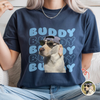 Custom Dog Photo Comfort Shirt, Personalized Gift for Dog Lovers CH07 180018