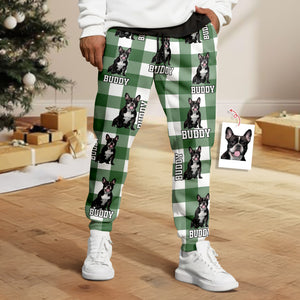 Custom Photo Dog Cat Sweatpants Christmas Gift For Dog Cat Lovers HA75 898346