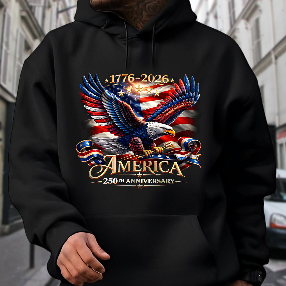 America 250th Anniversary America Patriotic Shirt, USA 250 Years Dark Shirt CH07 910960