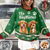 Custom Photo The Dogmother - Personalized Christmas Ugly Sweater CH07 899878