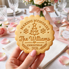 Personalized Family Name Making Memories Christmas Cookie Stamp, Holiday Baker Gift HO82 904124
