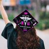 Personalized Nurse Class of 2026 RN Grad Graduation Cap Topper CH07 910892