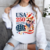 Personalized American Dog 250th Anniversary Patriotic Bright Shirt LM32 899075