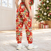 Custom Dog Cat Photo Christmas Pattern Sweatpants, Cute Christmas Gift for Pets Owners LM32 670103