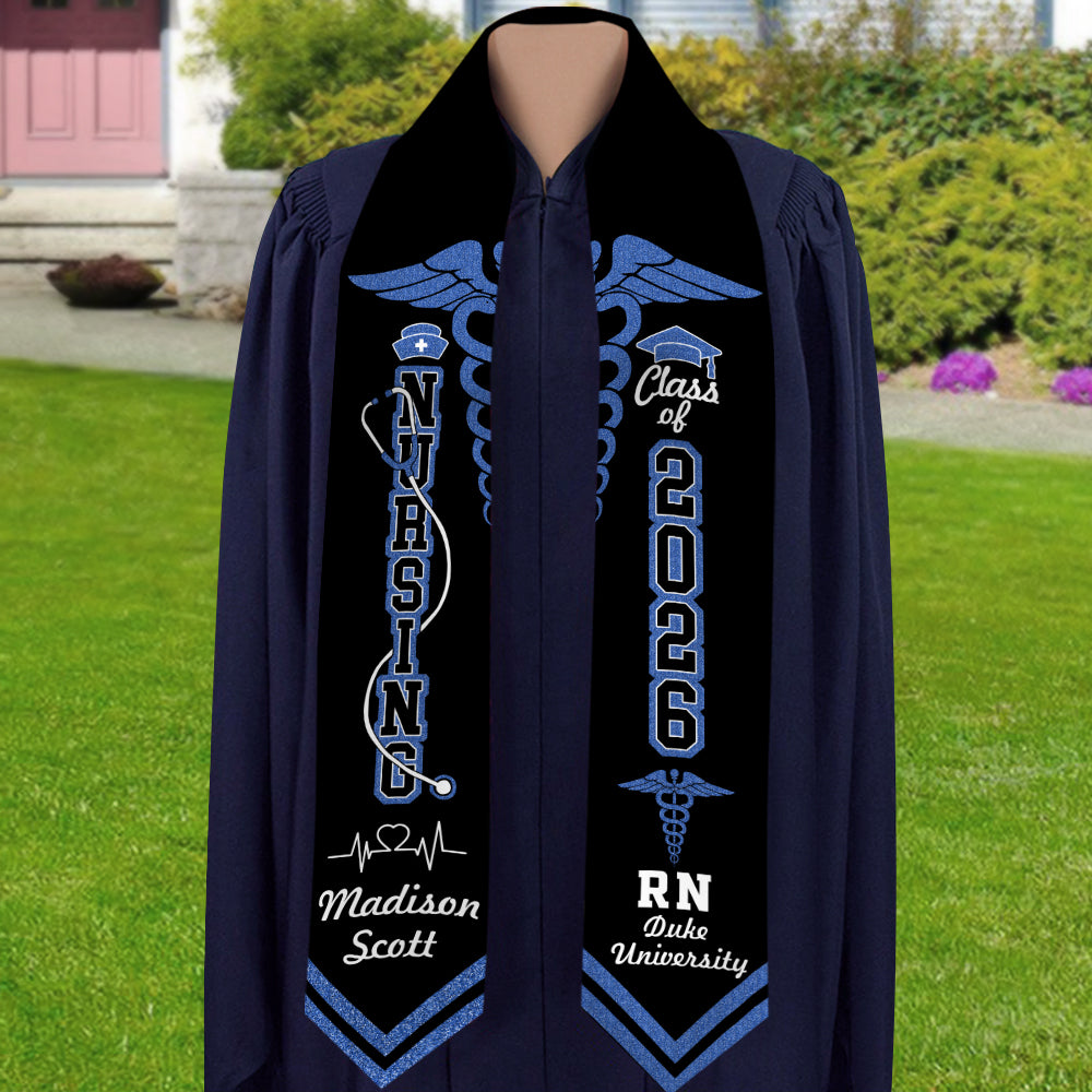 Personalized Nursing Stole Graduate Class Of 2026 HO82 901726