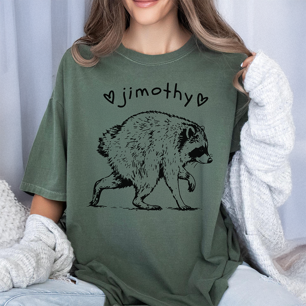 Custom Name Jimothy Raccoon Comfort Shirt, Famous Seattle Raccoon Shirt Funny Animal Gift LM32 669653