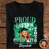 Custom Photo Proud Mom of a 2026 Graduate – Family Matching Graduation Dark Shirt HO82 901742