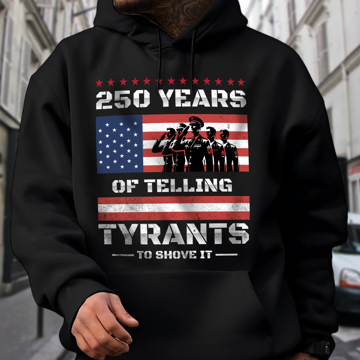 250 Years USA 250th Anniversary America Celebration Dark Shirt CH07 896696