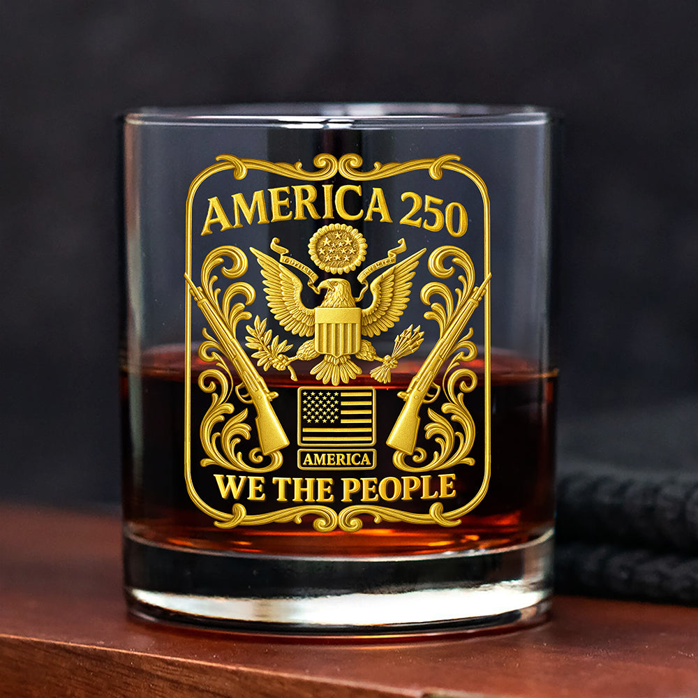 1776 - 2026 America 250th Anniversary Whisky Glass CH07 899084