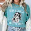 Custom Photo Ready To Graduate Class Of 2027 Comfort Shirt HA75 922108