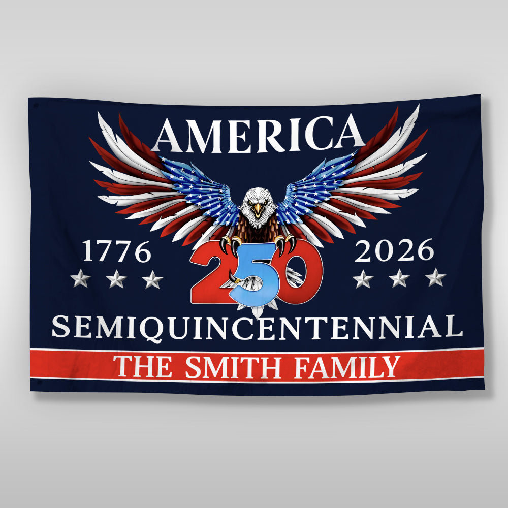 250 Years America Semiquincentennial Double-Sided House Flag CH07 899070