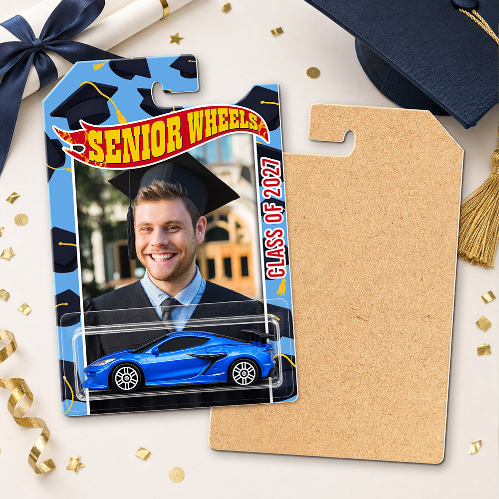 Custom Photo Senior Class Of 2027 Wheels - Personalized Graduation Keepsake CH07 180332