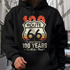 Route 66 1926–2026 100 Years The Mother Road, Classic Road Trip Dark Shirt LM32 670237