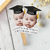 Look Who's Graduated Custom Funny Face Graduation 2026 Big Heads Face Fan CH07 895580