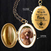 Custom Dog Cat in Heaven Photo Personalized I am Alway With You Locket Necklace CH07 895576