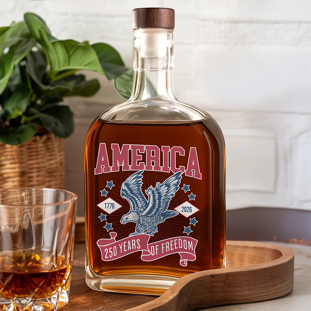 America 1776 - 2026 250 Years Of Freedom Whiskey Bottle HA75 897020