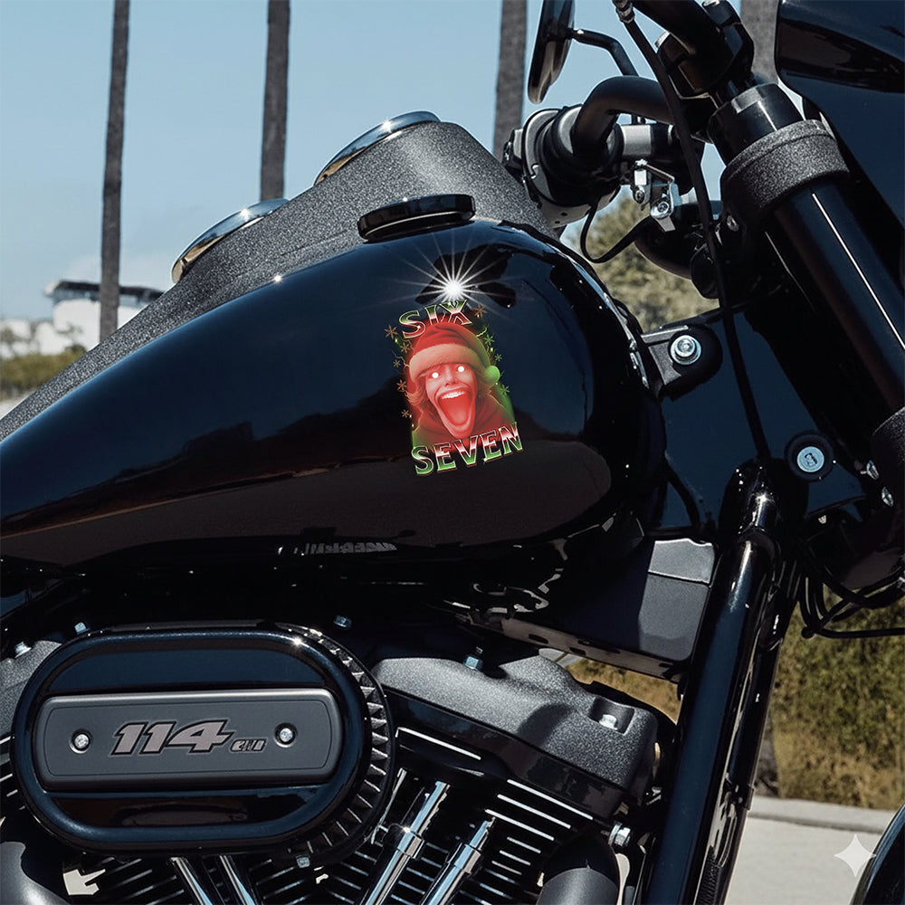 67 Six Seven Christmas Meme The Mason 67 Kid Gen Alpha Slang Decal Sticker HO82 900504