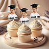 Custom Graduation Photo Look Who's Graduated Cupcake Topper HO82 901386