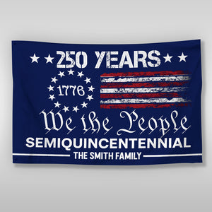 Custom Family Name We The People America 250 Years House Flag TH10 894879