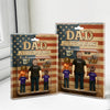 Personalized You Are The World Dad Family Acrylic Block Plaque Gift LM32 893453
