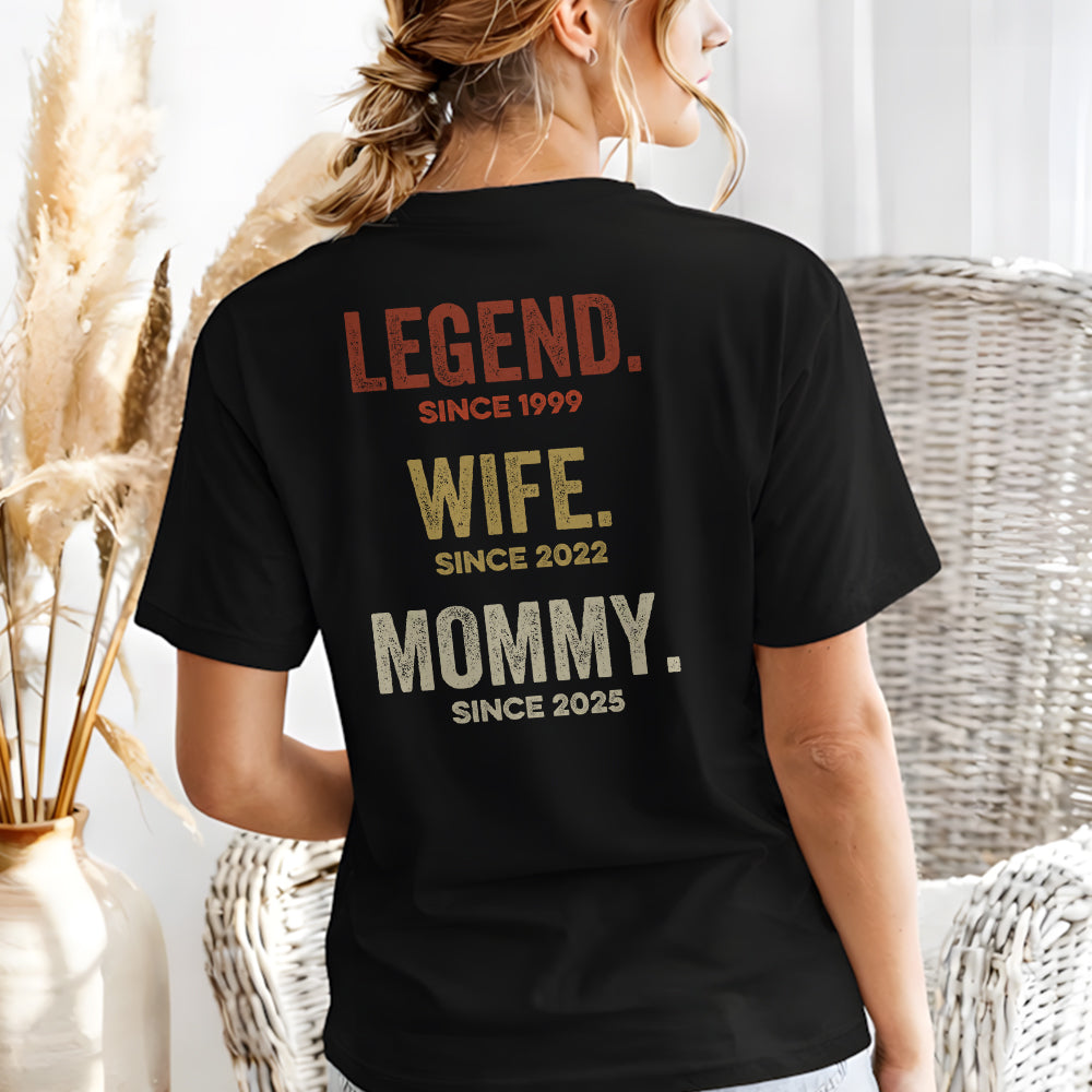Personalized Legend Wife Mommy Dog Mom Shirt Gift For Mom TH10 898747