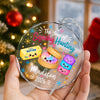 Personalized Squishy Hunting Christmas Glass Ornament Funny 2026 Holiday Keepsake LM32 670145