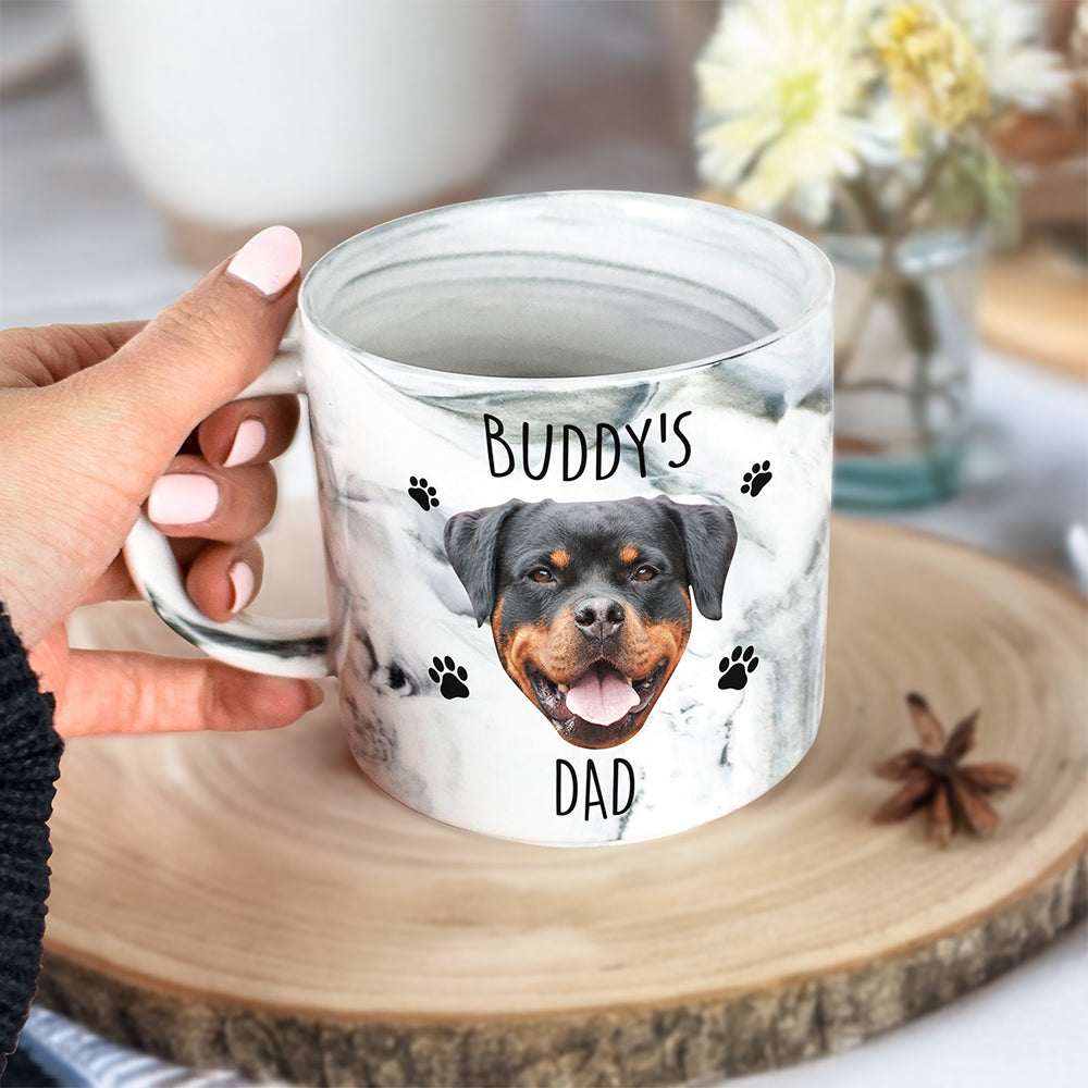 Custom Photo My Lovely Kid For Pet Lovers Marble Mug TH10 892513
