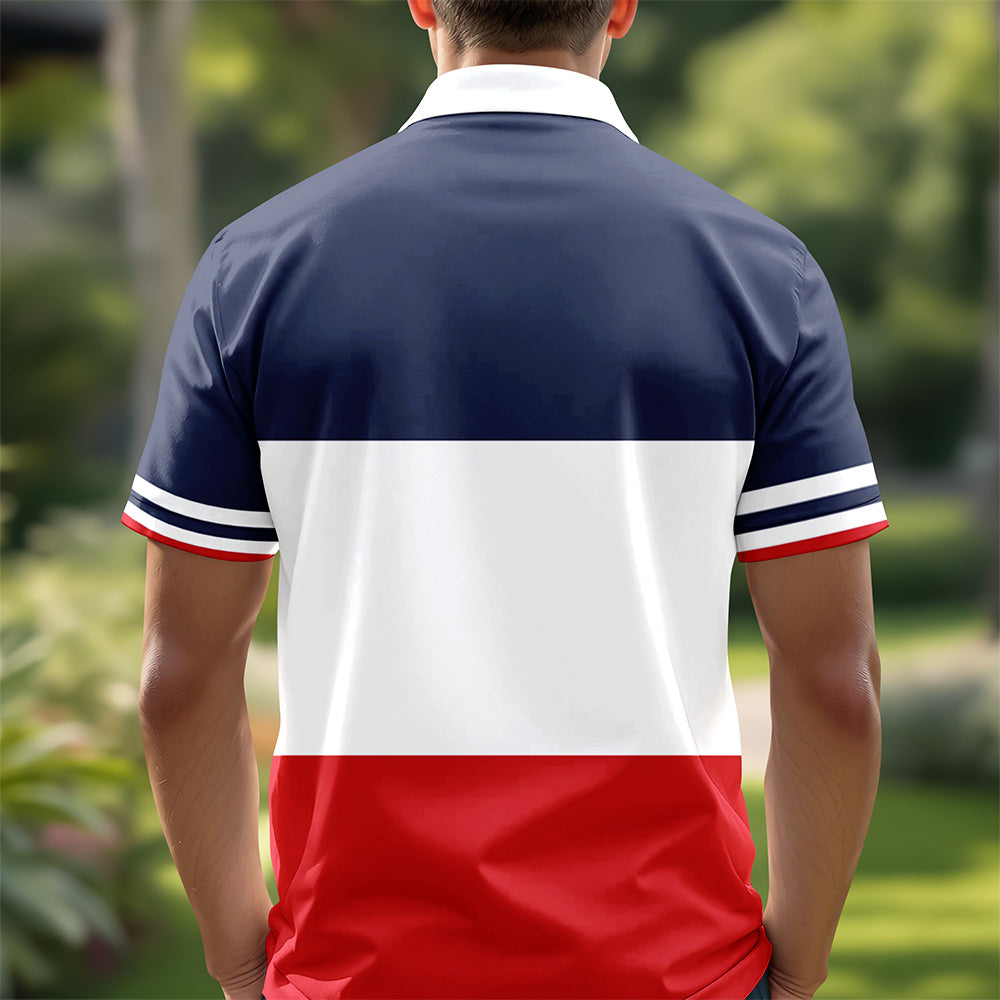USA Flag 250th Anniversary 1776–2026 Polo Shirt – Patriotic American Shirt for Men LM32 899605