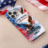 Custom Name Patriotic 250th Anniversary God Bless America Eagle 1776–2026 Phone Case HO82 901278